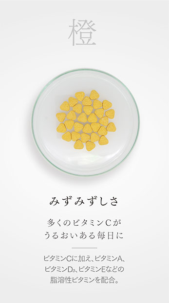 橙　みずみずしさ